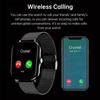 New Full Touch Screen Smart Watch for Men Women Gift Sports Fitness Watch Bluetooth Call Digital Smartwatch