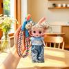 15cm BJD Lolita Doll Mobile Phone Pendant Toy - Trendy Birthday Gift for Girls