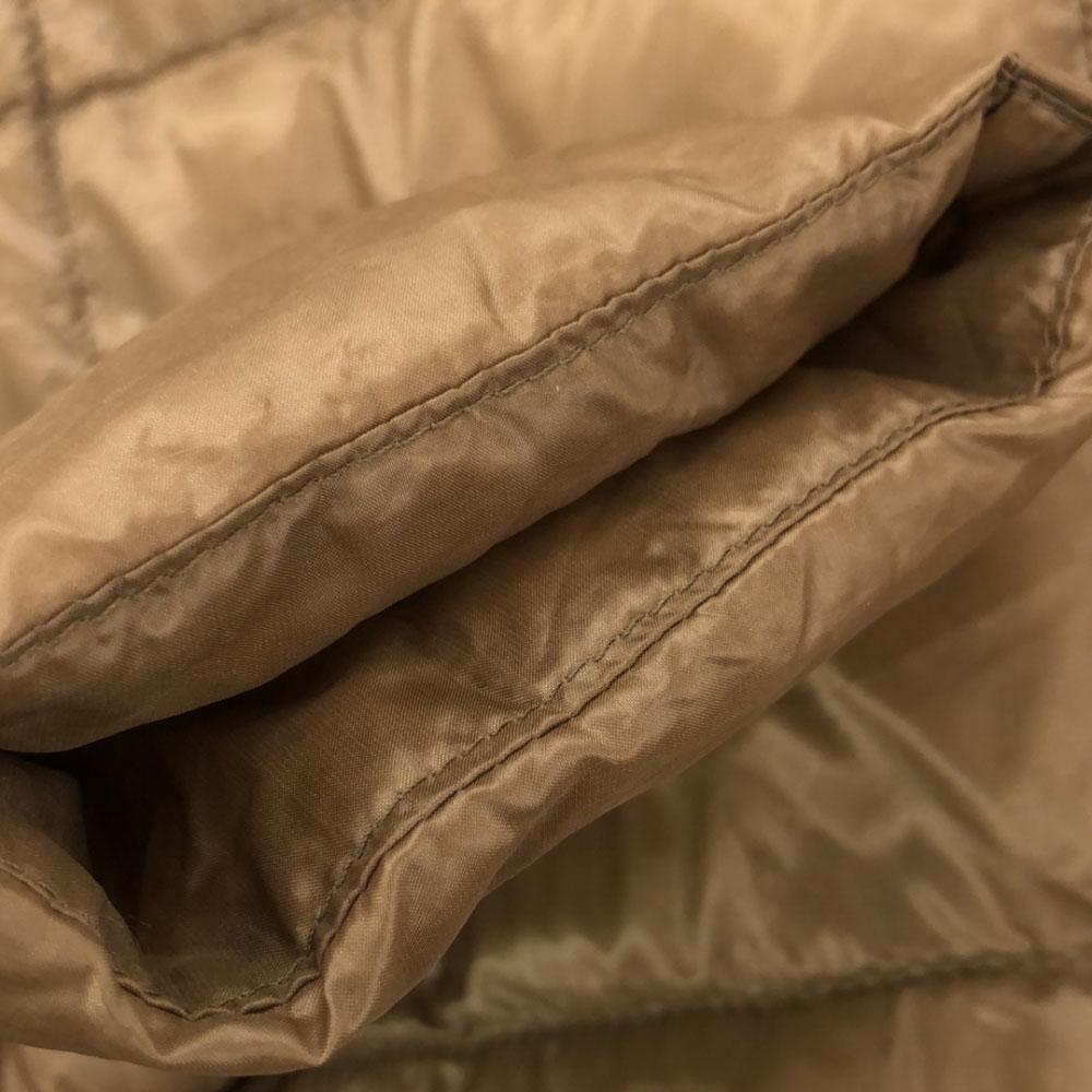 Herno Down Coat 40 Brown Beige Hood Women Used