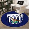 West Bromwich Albion Chair mat Round Rug-Office carpet, Non-slip, Suitable for Living Rooms, Bedrooms decor.1205028a