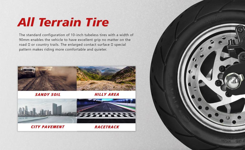 BOYUEDA Q7 PRO Off-road Electric Scooter 2*1600W Motor 52V19Ah Battery Max Speed 70km/h Max Range 60km