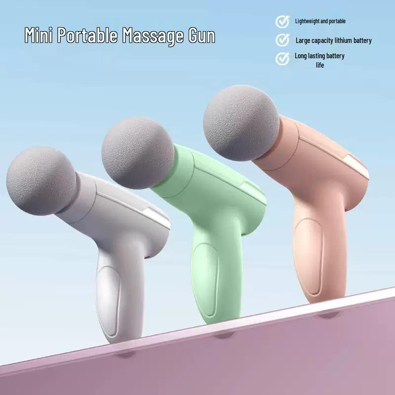 Portable Mini Neck & Muscle Massager - Electric Fitness Vibration Fascia Gun Gift