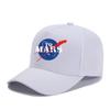 Mars SpaceX Boné de beisebol Space X Logo Hip Hop Boy Hats Sun Caps Ajustáveis Respiráveis Nasas Viagem ao ar livre Chapéus infantis