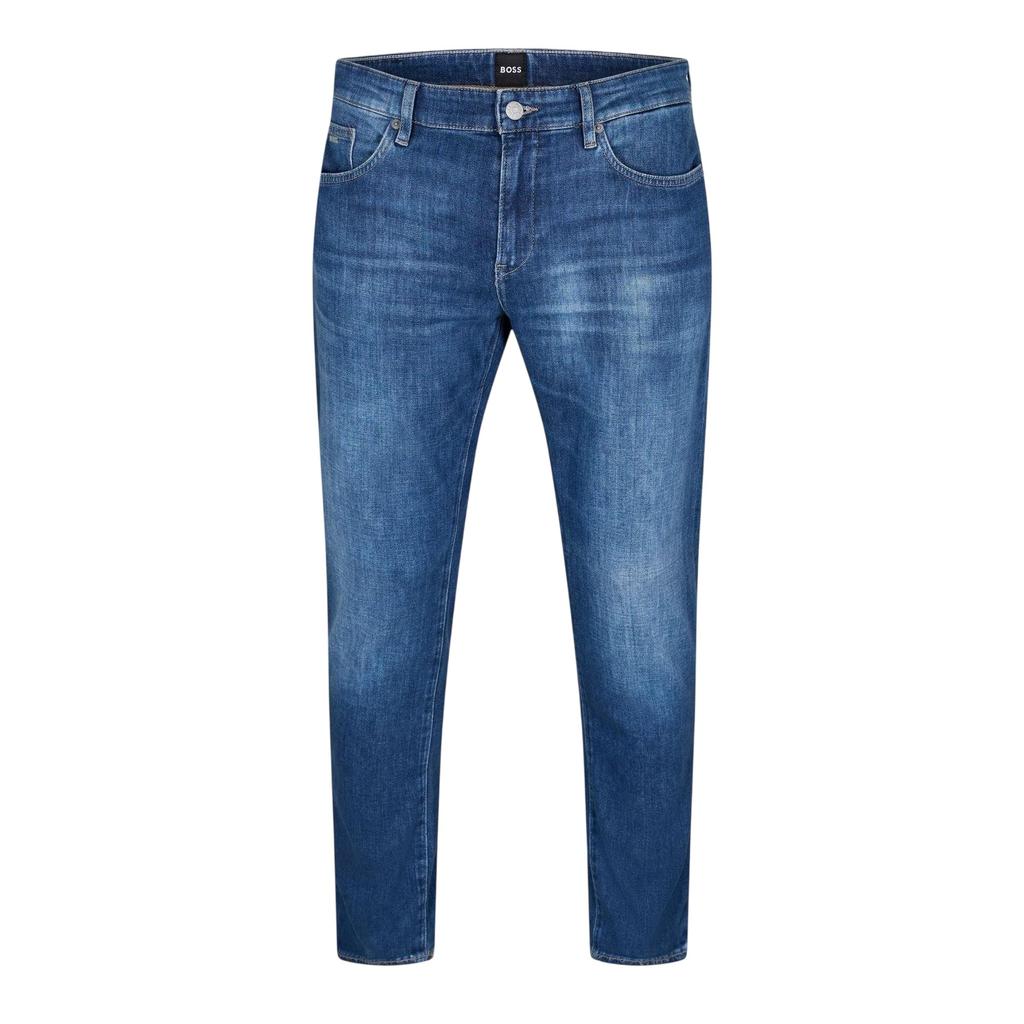 Boss Mens Delaware3-1 771 Denim Plain Slim Jeans