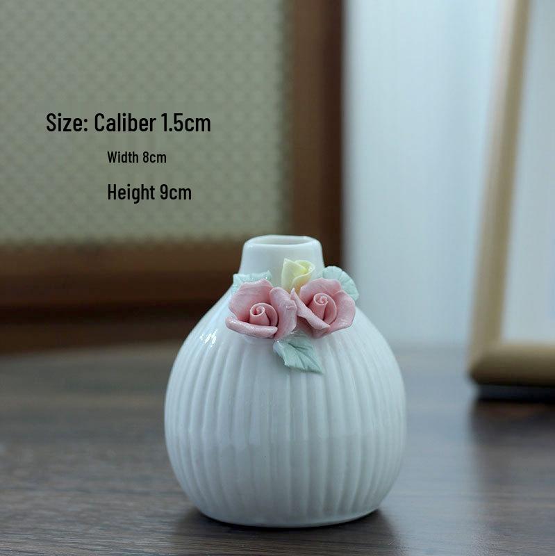 Handgefertigte Keramik-Blumenvase – Ideal für festliche Geschenke und kreative Wohnkultur