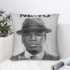 Ne Yo American Singer Pillowcases Retro Trendy Pillow Case For Living Room Chair Comfy Pillow Cover