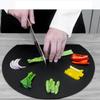 TPU Double-sided Flexible Cutting Board, Anti-slip Rubber Semi-circular Cutting Board Pad, BPA-free, Knife-free, Non-toxic, Dish