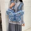 Butterfly-shaped Bag Can Be Worn As a Shoulder Bag or Backpack; Lightweight and Portable, Suitable for Outdoor Travel and Daily Commutes.