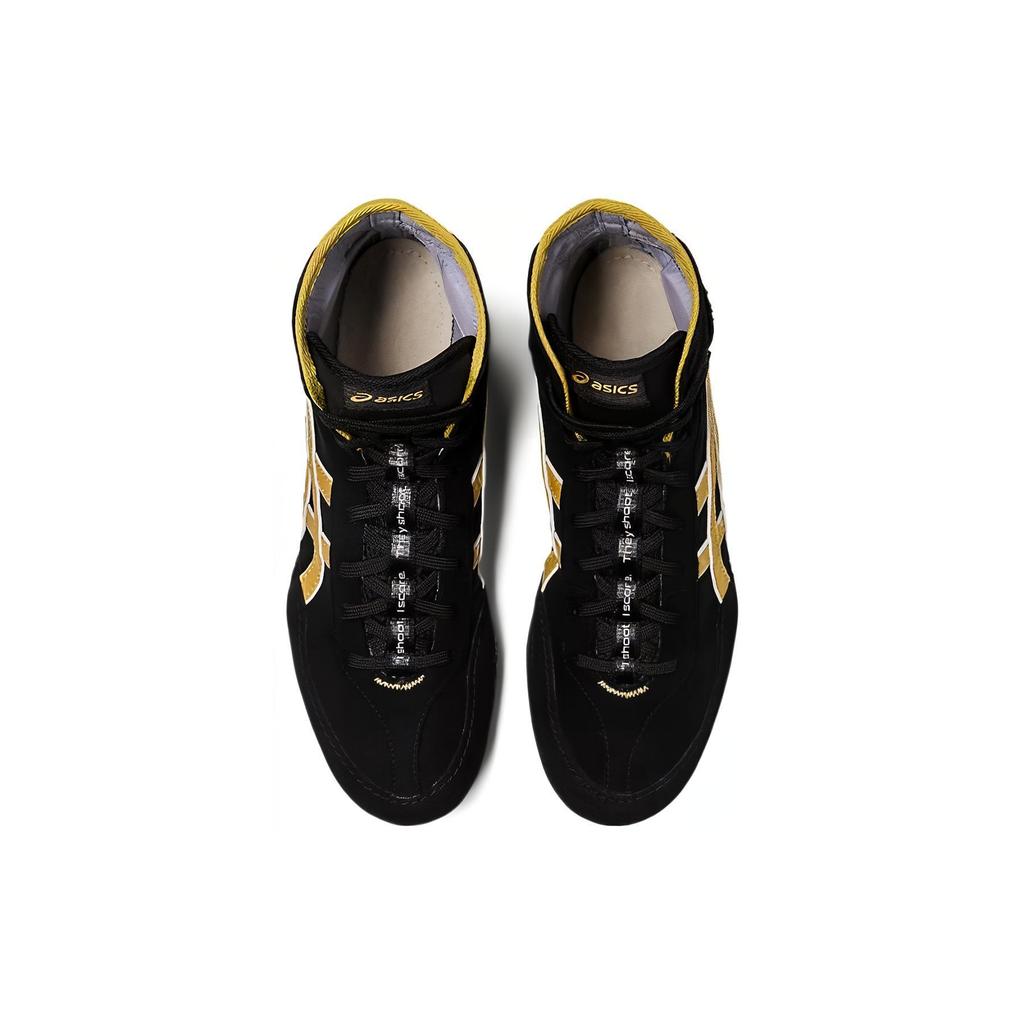 New Asics Dan Gable Evo 3 'Black Rich Gold' 1081A052-001