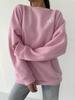 Trendy Printed Round Neck Sweatshirt - 2025 Spring/Autumn Collection
