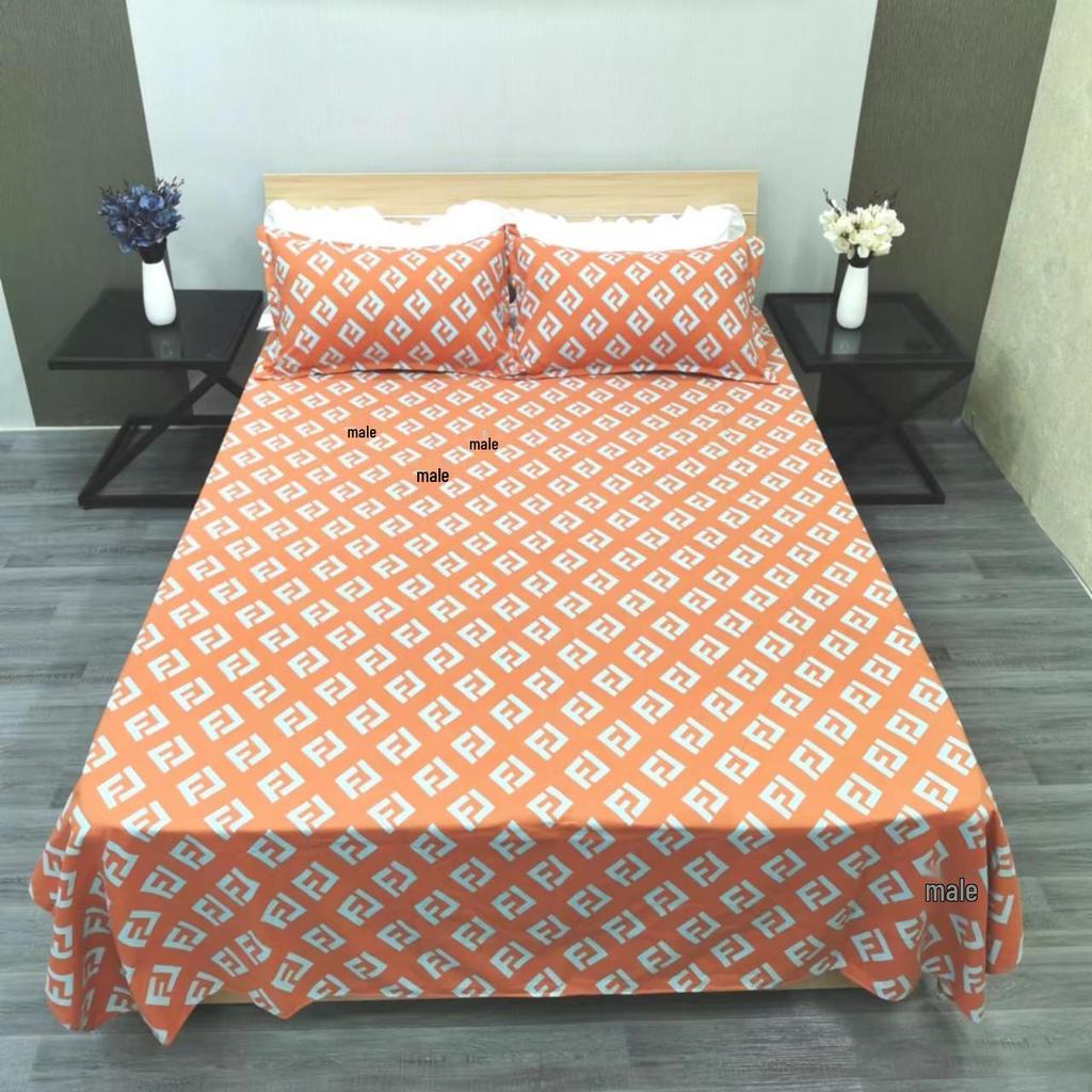 Cartoon Flannel Bed Sheet - Double or Single Size, Perfect for Dorms, In Stock