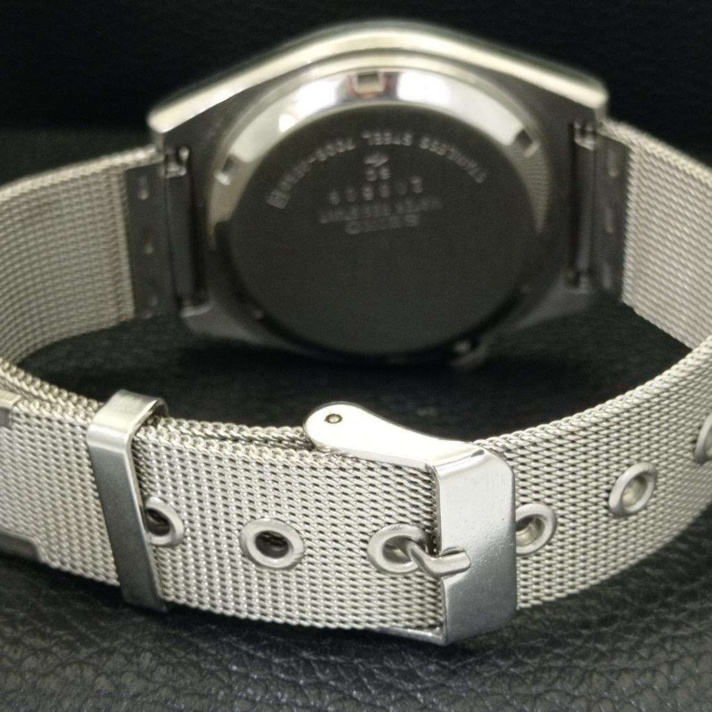 Seiko 5 AUTOMATIC JAPAN 7009A MENS VINTAGE BLACK COLOR DIAL WATCH A701318-5 R206a-a701318