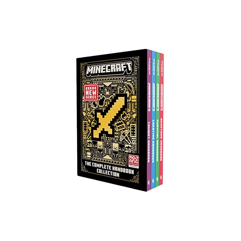 Minecraft: The Complete Handbook Collection – 4 Book Box-Set
