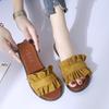 Korea Style Ladies Womens Flats Slip On Comfy Flip Flop Slider Slippers Sandals In Chic Colors