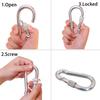 10m Fishing Magnet Rope Heavy Rope with Carabiner Nylon High Strength Cord Safety Rope