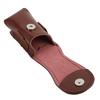 Bolsa de Cintura Portátil para Bolas de Golfe Mini Resistente ao Desgaste Couro Suporte para Bolas de Golfe Pochete de CinturaCafé