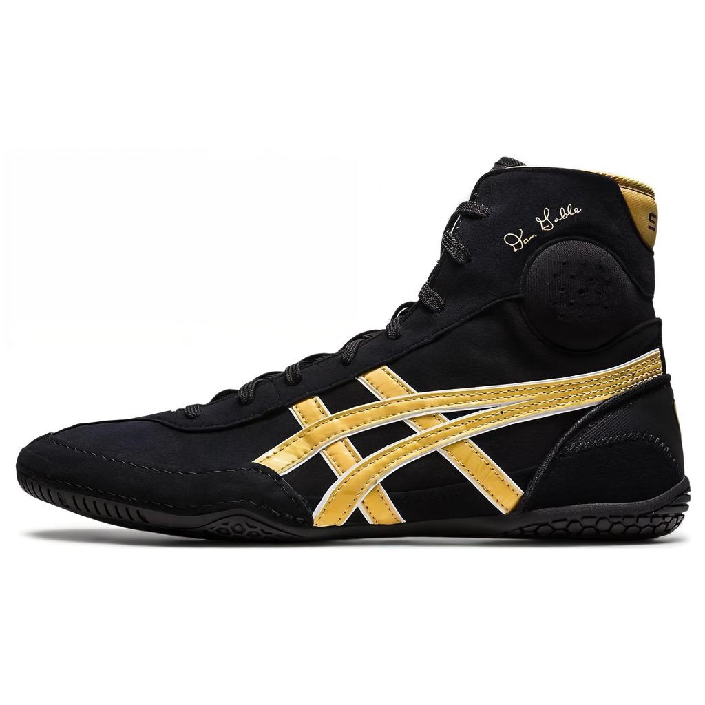 New Asics Dan Gable Evo 3 'Black Rich Gold' 1081A052-001