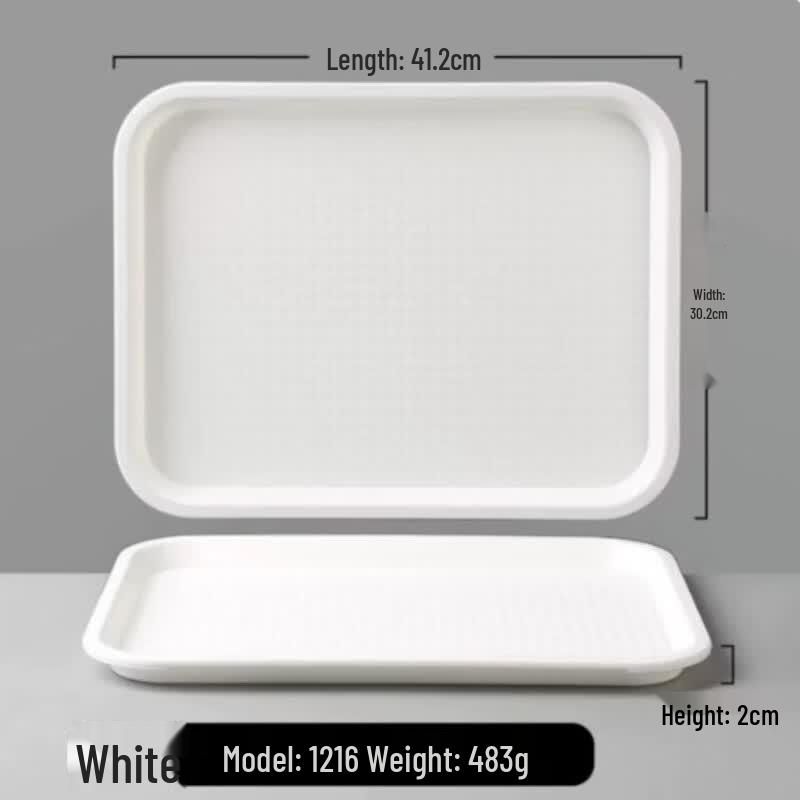 Anti-slip Plastic Serving Tray