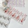 1/5/10 Grid Non-Magnetic Nail Display Nail Display Stand Tips Holder Nail Practice Stand Fingernail Diy Manicure Stand Tools