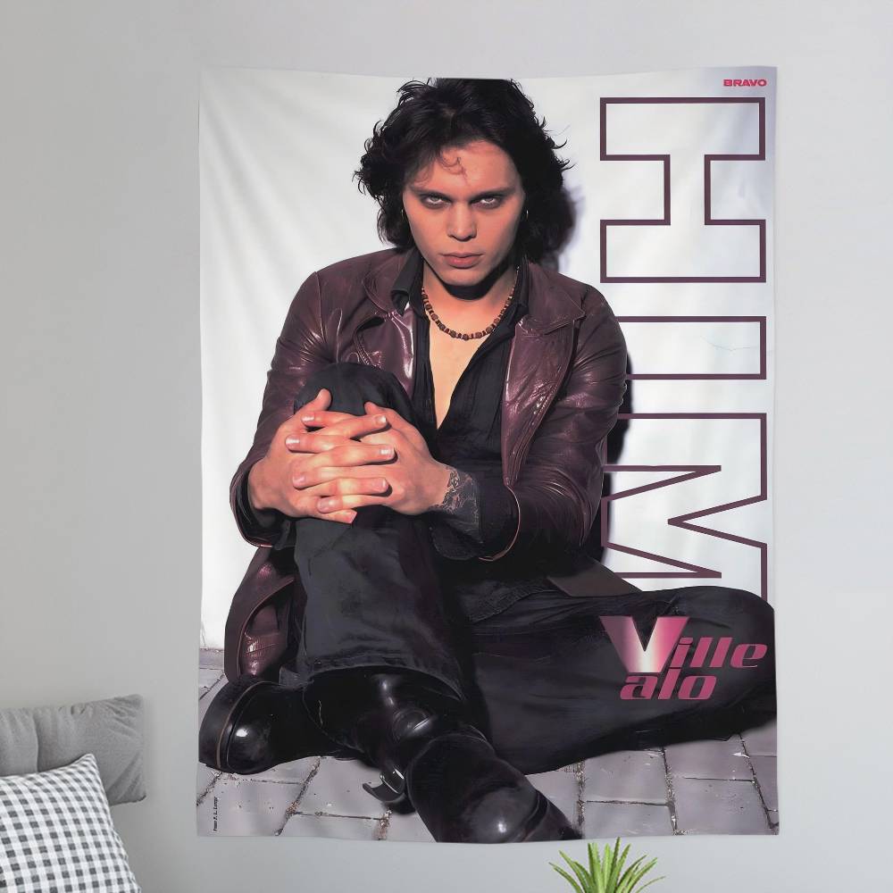 

Rock HhIM Band Anime Cartoon Tapestry Art Science Fiction Room Home Decor Wall Hanging Home Decor 74x94cm(29x37in)