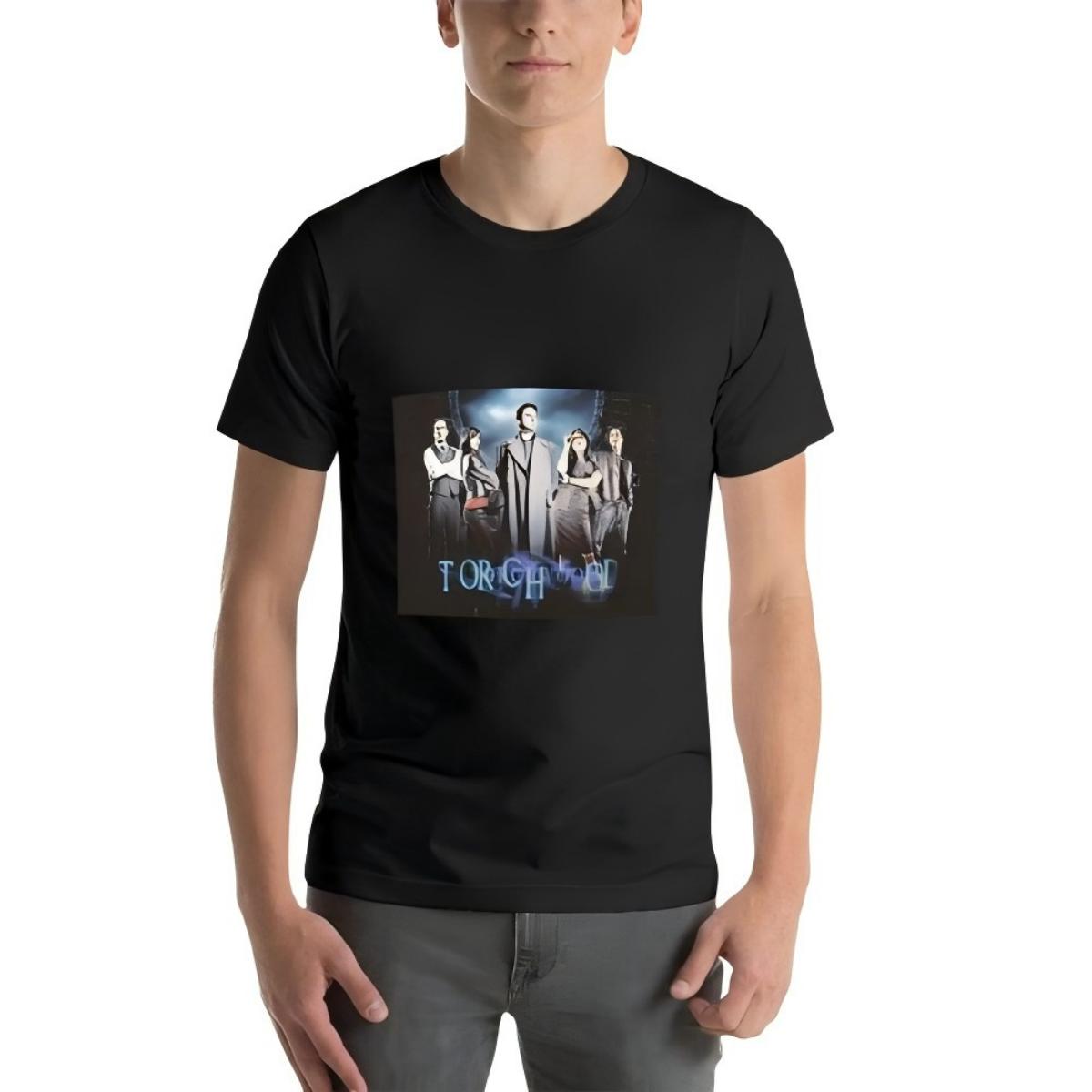 Torchwood TV Show T-Shirt S чёрный