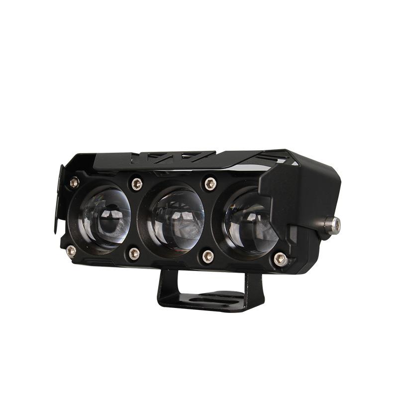 

Motorcycle LED Spotlight Dual Color Fog Lamps for Car Trucks SUV Mini Lens Headlight Driving Light motorcycle accessories