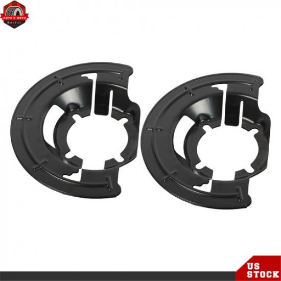 Пара передних пылезащитных щитков тормозного диска для Ford F250 F350 Super Duty 1999-2004