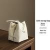Portable Fabric Bag for Tea Set and Accessories - High-End Chinese Design