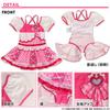 Airin Bandai Kimi To Idol Transformation Swimsuit 572 Pink One-Piece Swimsuit, PreCure Girls' (100cm/110cm/120cm) (Pink/Purple)