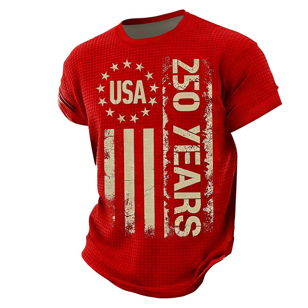 Men's Summer Print Short Sleeve Shirt Men's Casual Fashion Shirt