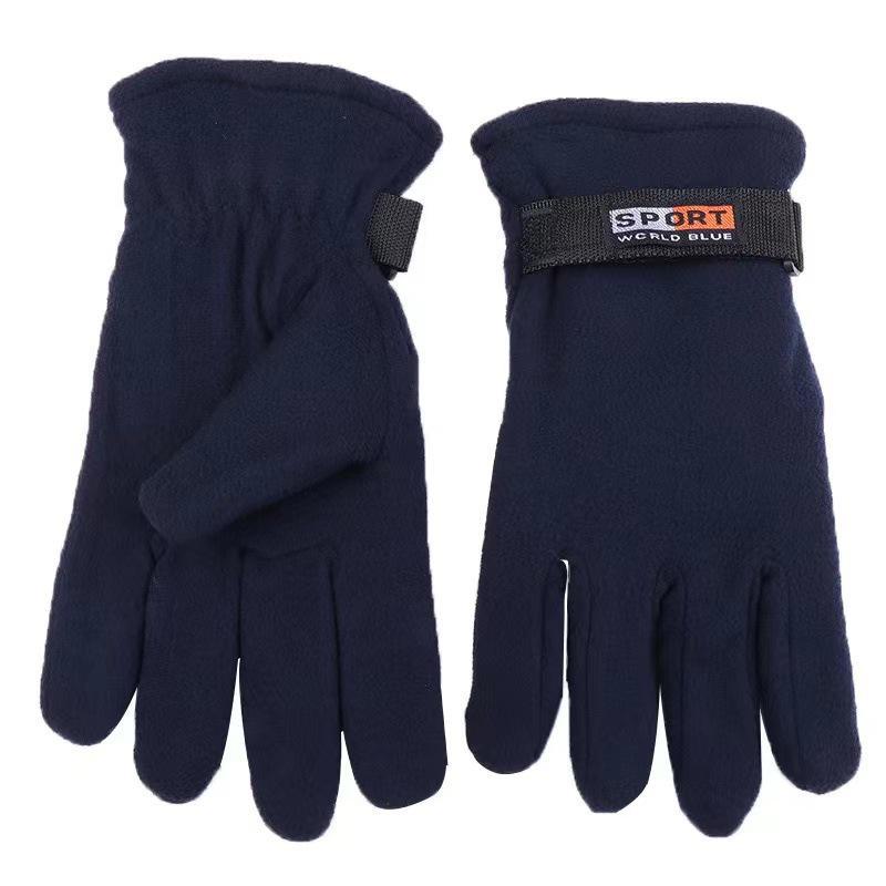 Unisex Polar Fleece Winter Gloves - Outdoor Ski, Cold-Proof Cycling Sports Gear