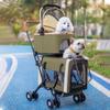 JZOOOZ Pet Separate Design with 4 Rotating Front and Rear Wheel Easy To and Detachable for Compact Convenient for and Nursing Stroller, Type,