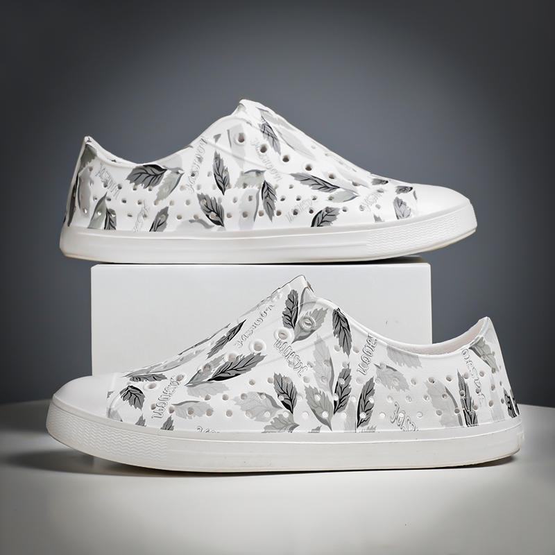 Unisex Sandals Summer Hollow Beach Shoes Slippers Lightweight Sandals Slip on Casual Waterproof Classic Sandals