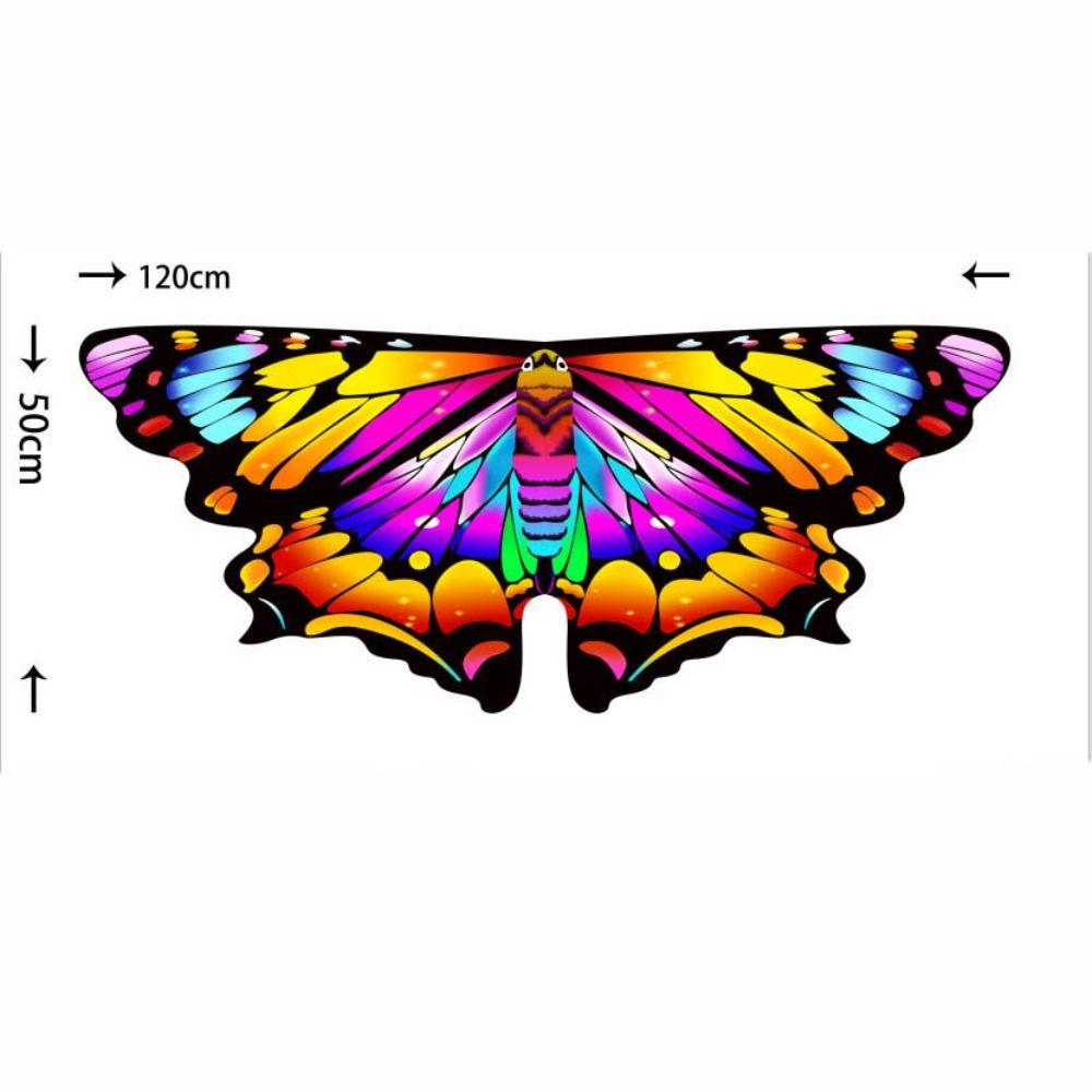 Dressing Up Butterfly Wings Shawl Costume Wing Cloak Fashion Butterfly Cape  Party Favor