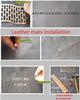 Universal Car Truck Floor Mats Stainless Steel Heel Plate Pedal  Carpet Pad Plat