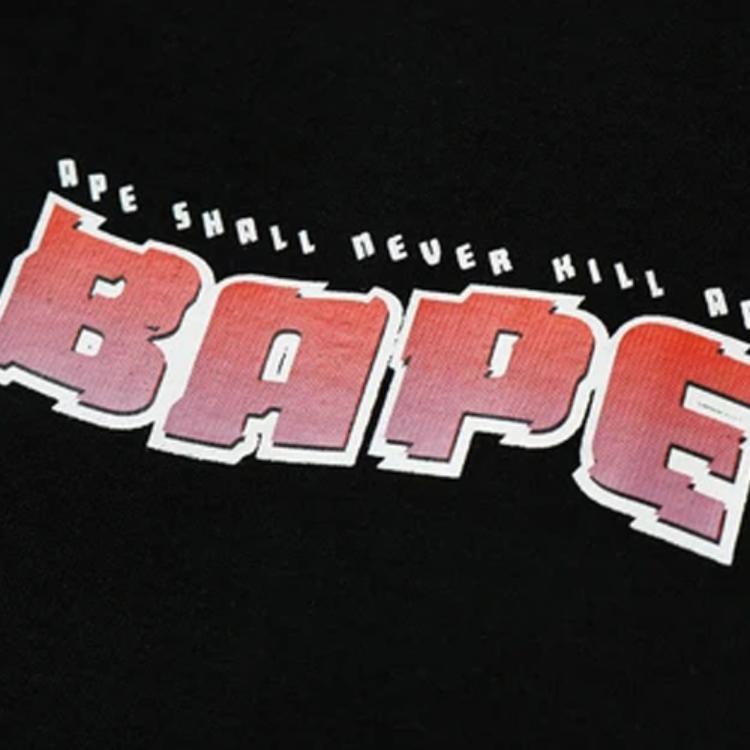 A BATHING APE T-Shirts Unisex Crew Neck Moderate 1G80-111-022
