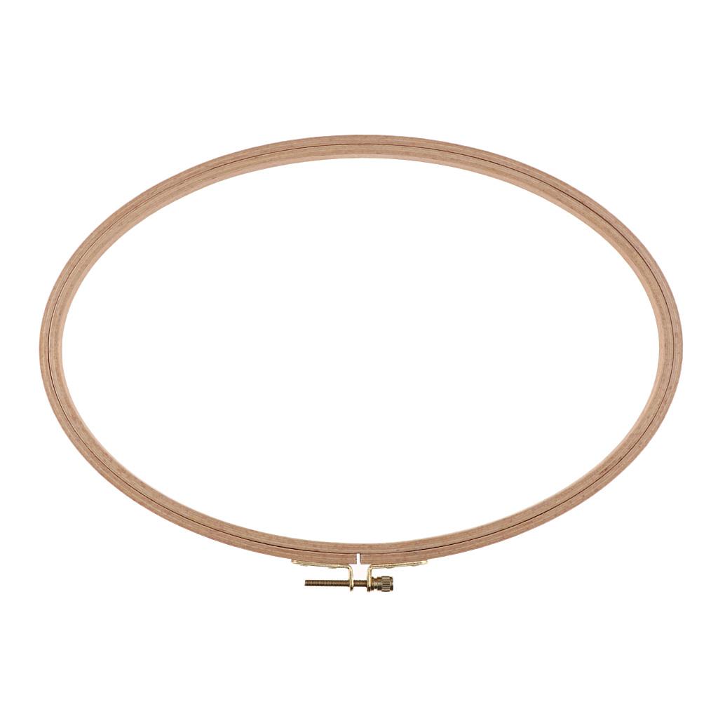 

Oval Shape Wooden Embroidery Cross Stitch Tapestry Frame Loom Tools for 210x130mm