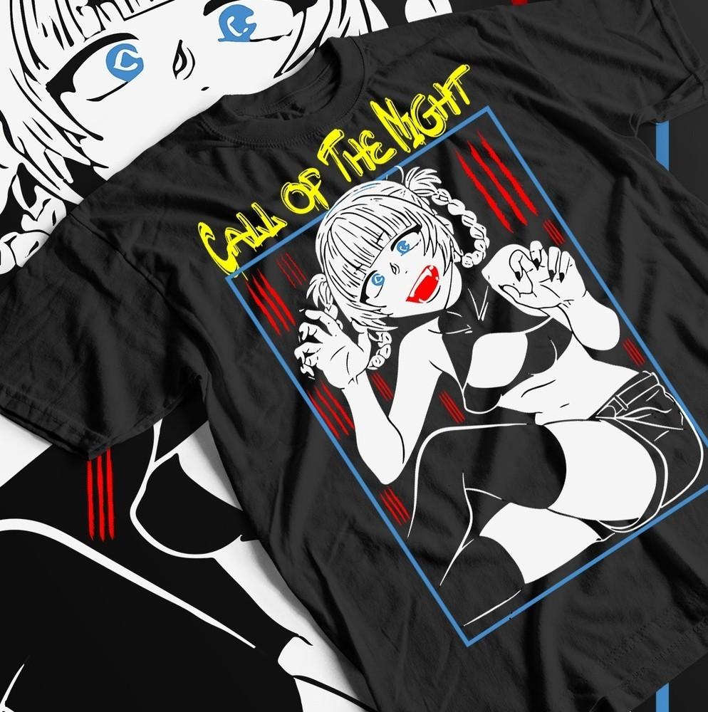 Nazuna Yofukashi No Uta T-Shirt, Unisex Tee, Anime Graphic Tee, Japanese Otaku