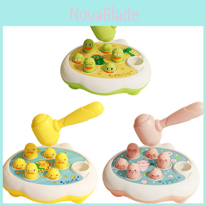 Interactive Whack A Mole Game With Cute Duck Frog And Pig Designs For Kids Education Puzzle