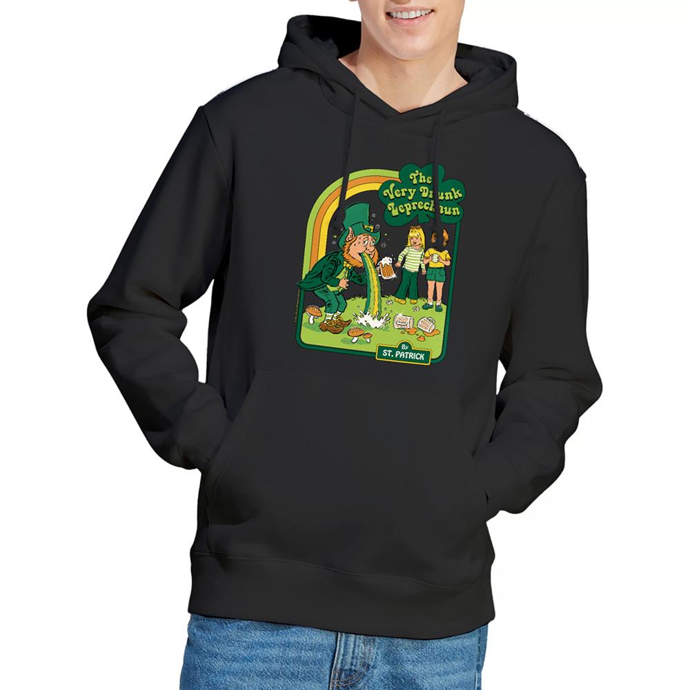 Steven Rhodes Unisex Adult The Very Drunk Leprechaun Hoodie