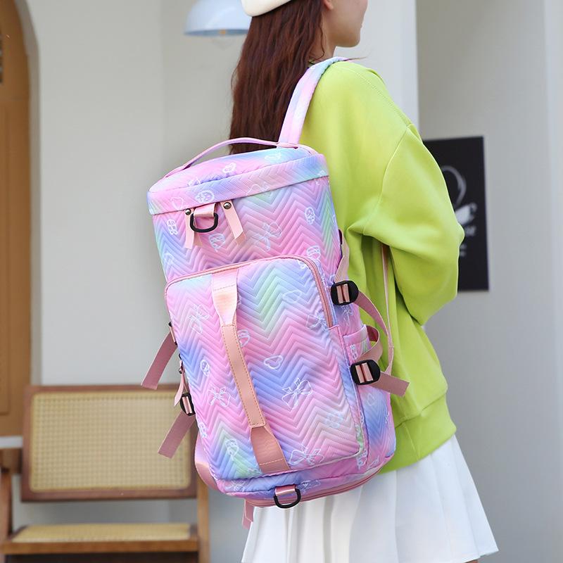 Short-distance Travel Bag Independent Shoe Warehouse Wet and Dry Separation Yoga Bag Waterproof Sports Multifunctional Gym Bag