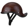 Vintage Half Face Motorcycle Helmets Retro Motorcycle Equipments Safety Comfortable Low Profile Moto Helmet for Men Women Unisex