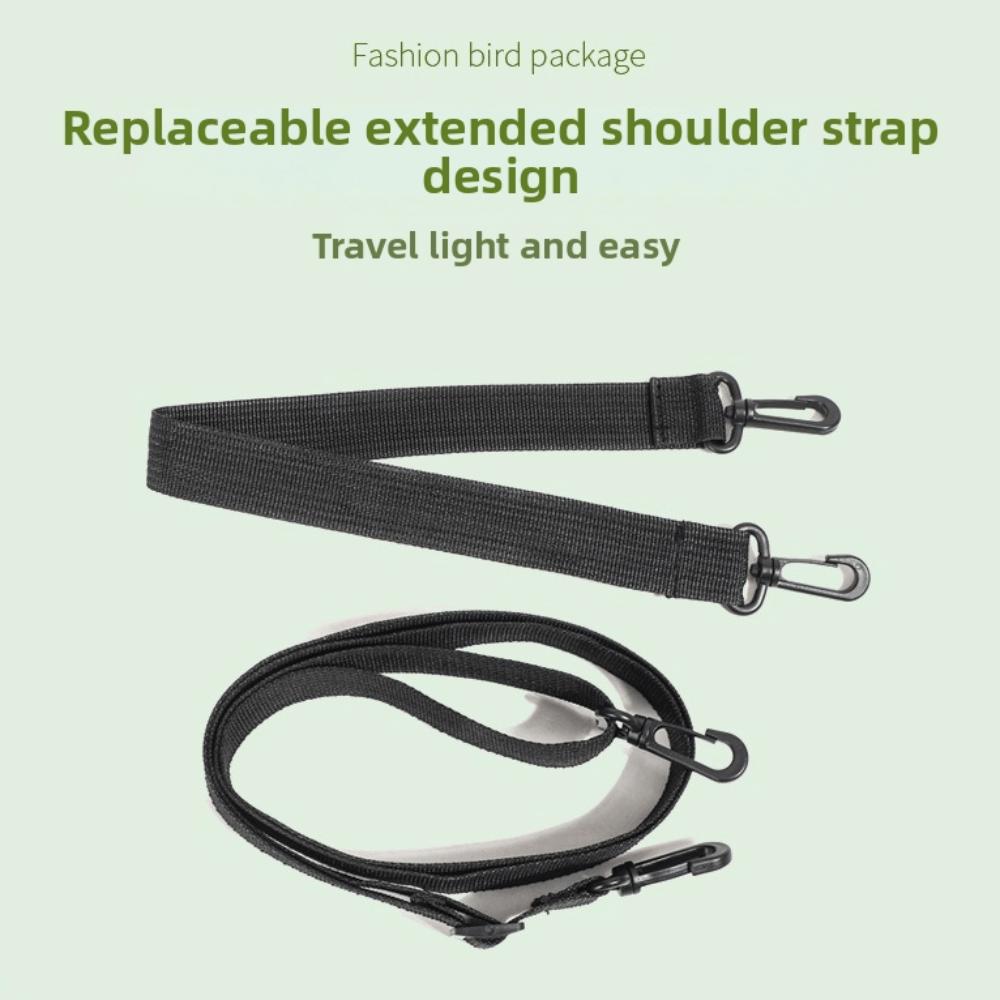 Clear Window Small Pet Carrier Bag Breathable Mesh Pet Cage Handbag Outdoor Bird Pouch  for Hamster