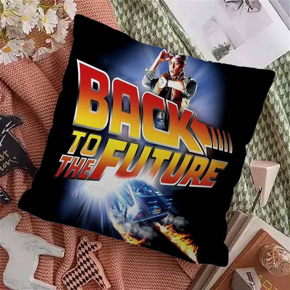 Classic Movie Clips Back To The Future Pillow Anime Pillow Sofa Bed Head Pillow Cover Cushion Cover 45x45 cm Fashion