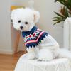 Cozy Autumn/Winter Floral Sweater for Pets