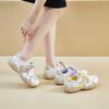 Yellow Retro Platform Women's New Summer Breathable and Versatile Casual Sports Shoes