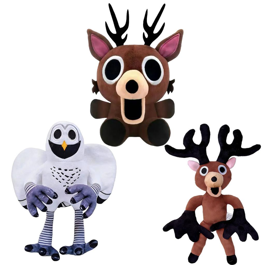 99 Nights In The Terrifying Forest Deer Plush ToysMovie Stuffed Animals Deer Toy Fans Birthday Gifts Toys Halloween Kids Gifts