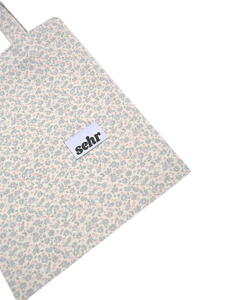Sehr Cotton Flower Mini Bag (Light Blue)