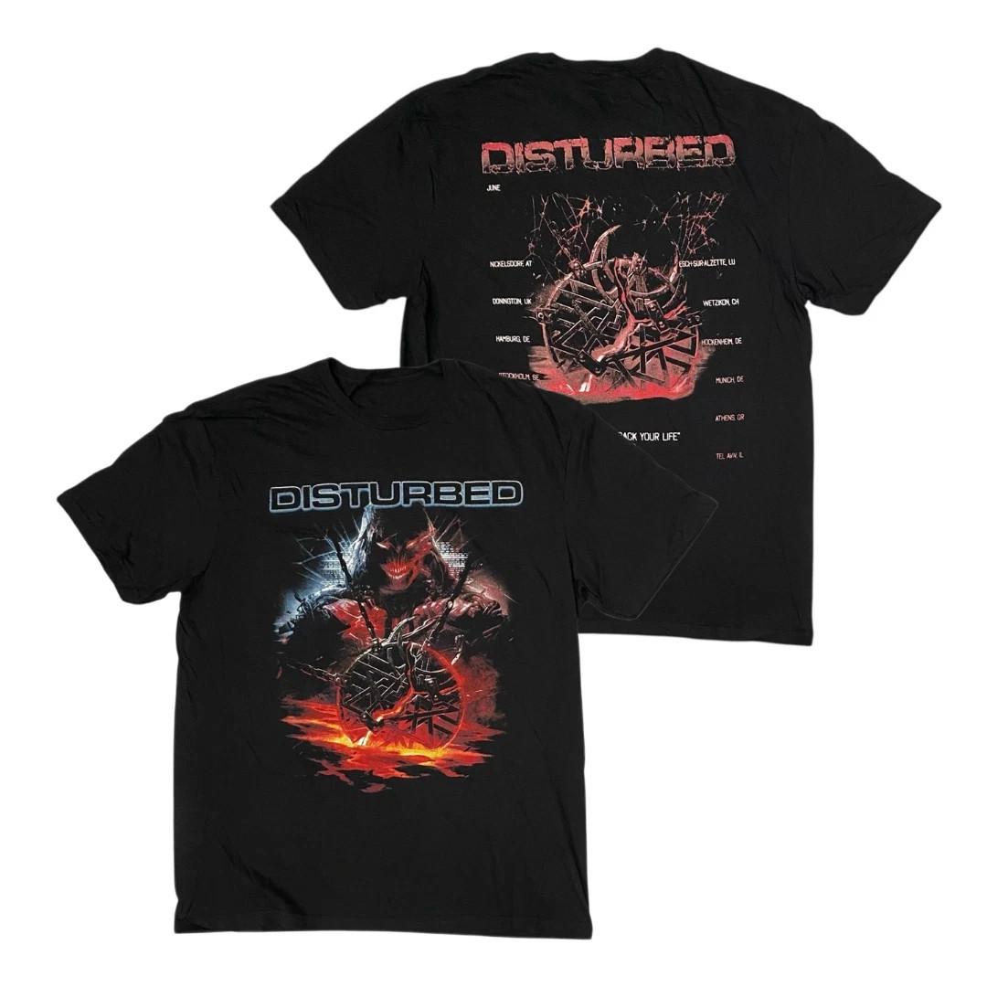 VTG European Tour 2023 Heavy Cotton Black T Shirt S-5XL 2 Sides XXXXL