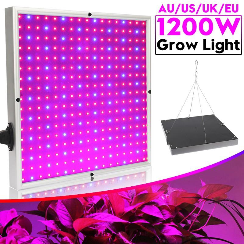 1200w Growing Lamps LED Grow Light 289 LEDS Full Spectrum for Greenhouse Indoor Hydroponic Plant Seedling Flower